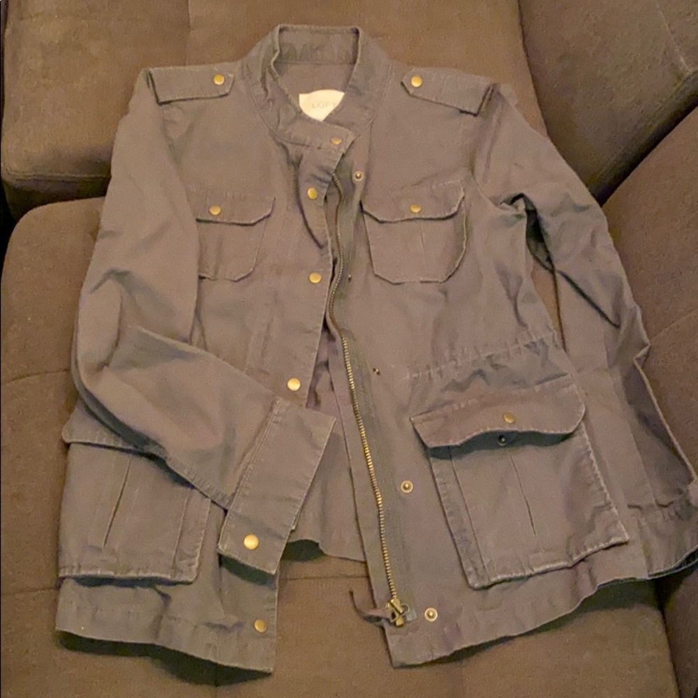 LOFT military jacket
